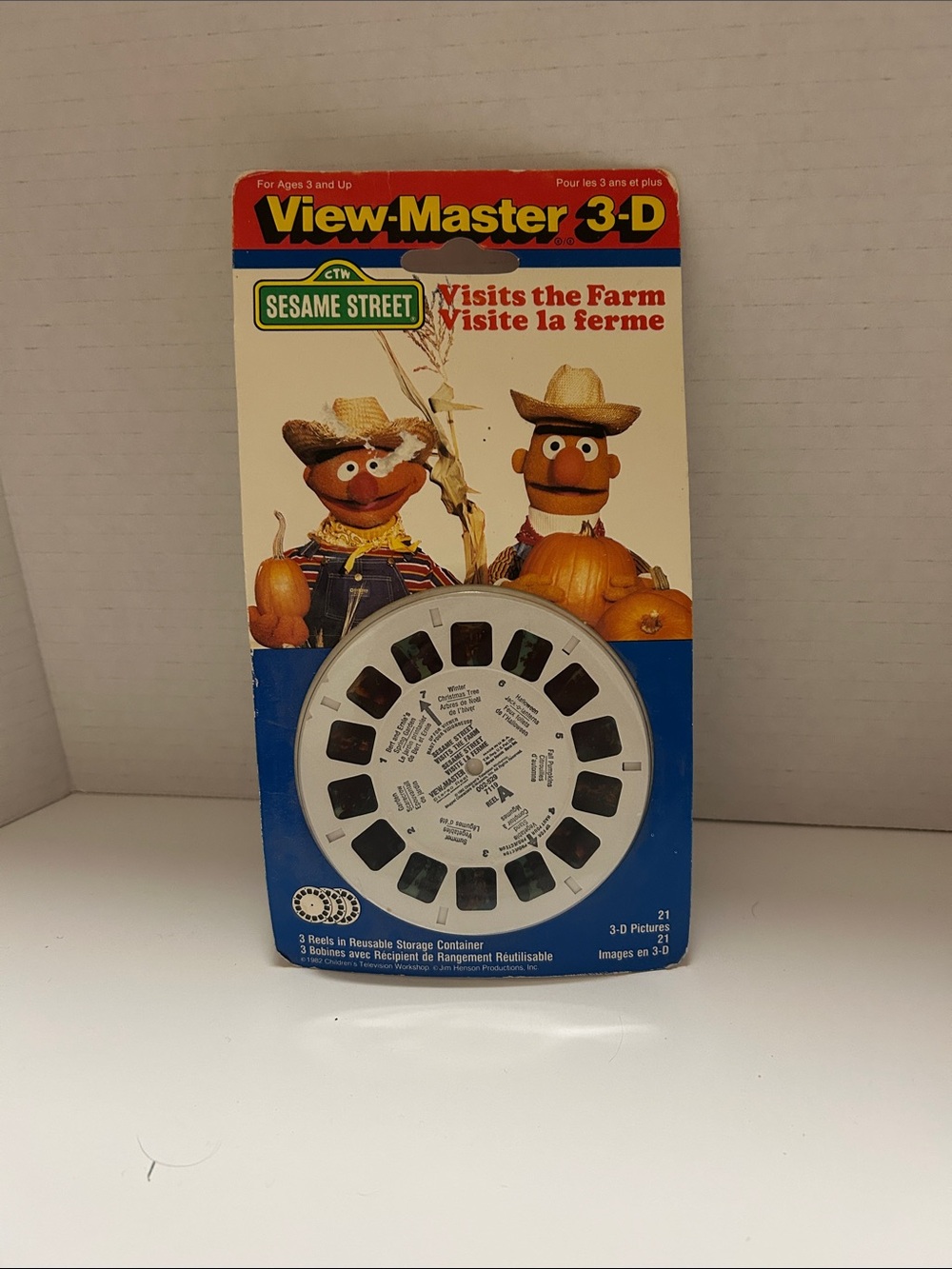 View-Master 3-D Sesame Street Visits the Farm Reel Pack -